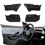 Yonzee Door Storage Organizer Set For Tesla Model 3 2025-2024 4PCS Tpe Full.... Fixed Price $84.91.