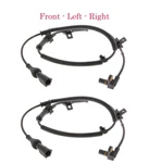 2X Oe Pecs Abs Wheel Speed Sensor Front L/RFITS:F250 F350 Heavy Duty 05-10 4WD. Fixed Price $28.00.