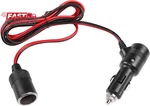 Riieyoca 12V 24V Car Cigarette Lighter Plug To Socket Power Cable With On Off Sw. Fixed Price $14.47.