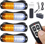 EASE2U Led Strobe Lights For Trucks Vehicles SUVS,12-24V 4PCS Emergency Warnin. Fixed Price $48.55.