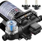 Kitvance Upgraded Version Rv Fresh Water Pump 12V Dc 6GPM 70PSI Self-priming. Fixed Price $119.97.