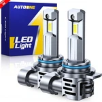 Autoone 9012 HIR2 Led Headlight Bulbs Kit High Low Beam Bright 6500K White A+. Fixed Price $22.79.