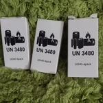 Pc Cbjj 16340 Li-ion Rechargeable Battery 2.8AH 3.7V 4-PACK (12TOTAL). Fixed Price $22.00.
