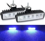 Stdysun Led Blue Driving Fog Lights Forklift Safety 2PCS 30W. Fixed Price $47.99.