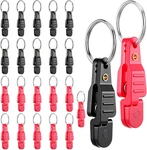 21 Pcs Heavy Tension Snap Release Clips, Padded Trolling With Key Ring,. Fixed Price $26.26.