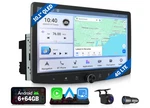 Cam+eonon UX6SK2 Plus Din 8CORE 6+64 Android 13 10.1"CAR Play Stereo Gps Radio. Fixed Price $259.34.