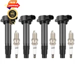 Eccpp UF589 4 Ignition Coils With Iridium Spark Plugs For Standard. Fixed Price $86.98.