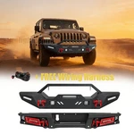 Powder-coated Front Bumper And Rear Set For 2020-2024 Jeep Gladiator Jt. Fixed Price $579.95.