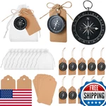Taobary 60 Mini Compasses Party Favors Set Halloween Christmas Wedding Birthday. Fixed Price $30.49.