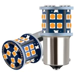 12V Amber Yellow BA15S 1003 1141 7506 1156A 28-CHIP Led Bulb Super Brigh.... Fixed Price $18.42.