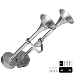 Aolihan 150DB Boat Horn Deluxe 12V Dual Trumpet Upgrade - Polished. Fixed Price $117.92.