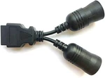Mastrack Obd 6+9PIN J1708+J1939 Cable. Fixed Price $13.50.