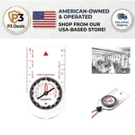 Durable And Portable Suunto A-30 Compass Perfect For Hiking Orienteering. Fixed Price $50.99.