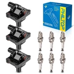 Philtop Ignition Coil Pack And Iridium Spark Plugs Fits For Benz 1994-1997.... Fixed Price $87.90.