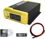 Krieger 2000 Watt 12V To 110V Pure Sine Wave Inverter Dual Ac Outlets & Usb. Fixed Price $294.99.