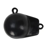 Extreme Max 3006.6723 Coated Ball-with-fin Downrigger Weight 4 Lbs., Black. Fixed Price $27.90.
