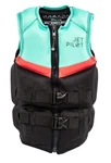 Jetpilot Women's 2XL Coast Guard Approved Wakeboarding Life Vest Teal Zipper Cga. Fixed Price $56.99.