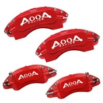 Aooa Caliper Covers Disc Red With White Logo Brake Pai.... Fixed Price $409.04.