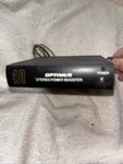 Optimus High-performance Amp 40 Watts Stereo Power Booster 12-1869B Untested. Fixed Price $17.50.