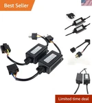 H4 9003 Led Decoder Adapter - Anti Flicker & Warning Signal Canceller, 2 Pack. Fixed Price $39.99.