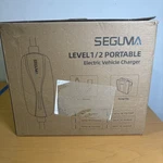 Seguma Level 1/2 Portable Charger 16A 110V/240V J1772 25FT Electric Vehicle. Fixed Price $89.95.