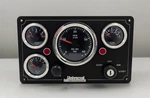 Universal Marine Black Instrument Panel 4 Offshore Gauges. Fixed Price $735.00.