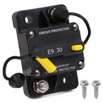 Heavy Duty Manual Reset Circuit Breaker 12V-72V 30A For Car Audio Rv Automoti.... Fixed Price $31.28.