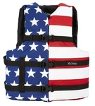 Onyx General Purpose Boating Life Jacket Universal, One Size, Stars&stripes. Fixed Price $61.55.