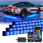 Double Row Led Rgb Lights Strip Neon Underglow Kit Remote & Bluetooth App. Fixed Price $59.99.