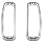 1966 1977 Bronco Tail Lamp Light Bezels Pair Right & Left Side 2 Pcs Dynacorn. Fixed Price $99.95.