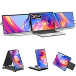 Used 14" Dual Triple Portable Monitor 2K Qhd For Laptop Extender Screen Display. Fixed Price $143.99.