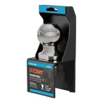 Curt 40082 Polished Stainless Receiver Trailer Hitch Ball 3500 Lbs Capacity. Fixed Price $64.99.