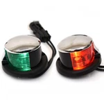 Perko Boat Navigation Lights Horizontal 12V Red / Green (set Of 2). Fixed Price $50.23.