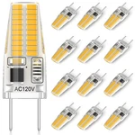 Dumiloo 12-PACK Led Bulb Count (pack Of 1), Warm WHITE-G8 Base. Fixed Price $26.05.