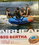 AHBT-1329 Airhead Big Bertha 4 Person Towable Tube With Non-slip Handles. Fixed Price $199.99.
