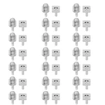 20 Pairs Aaa Batteries Metal Battery Spring Contact Plate Replacement For Rem. Fixed Price $9.48.