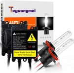 Teguangmei H8 55W Car Hid Xenon Conversion Kit 6000K White Headlight Bulbs. Fixed Price $27.26.