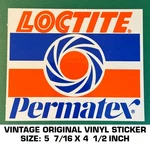 Loctite Permatex - Vintage Original Vinyl Decal Sticker Racing Products. Fixed Price $9.45.