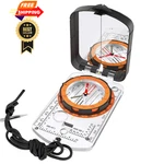 Sportneer Hiking Compass With Mirror, Backpacking Survival Transparent. Fixed Price $25.98.