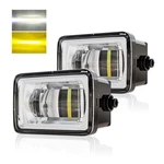 Wideep Premium Dual Colors Led Fog Light 15-20 F150-SILVER,. Fixed Price $109.28.