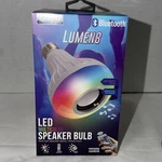 LUMEN8 Bluetooth Led Multicolor Speaker Bulb Wireless Music & Remote Control. Fixed Price $13.00.
