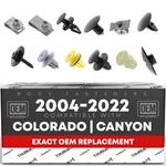 Body Fastener Kit For Chevrolet Colorado, Gmc Canyon - Bumper, Grille, Trim. Fixed Price $31.34.