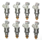 Set Of Brand New Denso Upgrade Fuel Injectors, 1990 Cadillac 4.5L, 17086729. Fixed Price $245.00.