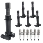 Ignition Coil Pack Spark Plug Kit Fit For 3.7L V6 2002 2003 2004 2005 2006. Fixed Price $169.38.