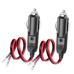 Faoyliye Pack Cigarette Lighter PLUG,12V Fused Male.... Fixed Price $15.62.