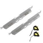 Wheel Alignment Tool, 2-PACK Toe Plates, Stainless Steel. Fixed Price $67.94.