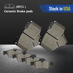Front Rear Ceramic Brake Pads For Mercedes-benz E500 E350 CL500 CLS500 CLS550. Fixed Price $43.14.