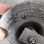 Gen.mach.prod.co.inc B-190149 Power Utility Cable Roller Pulley Metal Mounting. Fixed Price $70.00.