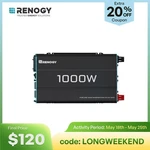 Renogy 1000W Pure Sine Wave Inverter 12V Dc To 120V Ac Converter Remote Control. Fixed Price $149.49.