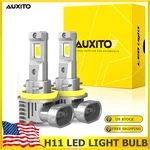 Auxito H11 Fog Led Headlight Bulbs Kit High Low Beam Bright 6500K White 2X. Fixed Price $25.99.